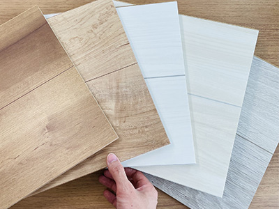 Step 03 床材のカット