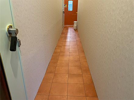 フロア・通路・階段の床工事